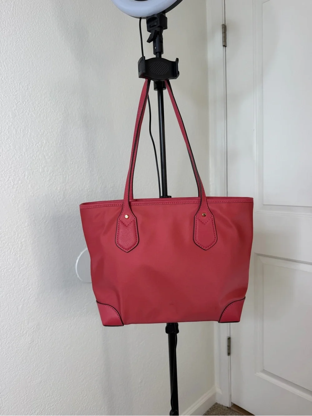 Michael Kors Rose Pink Tote with Gold Hardware - Picture 4 of 11
